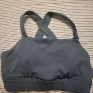 ONER ACTIVE - SMALL TIMELESS SQUARE NECK BRALETTE - mineral green